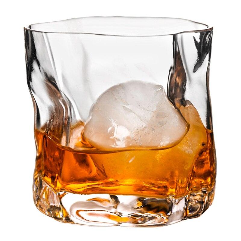 Distort Texture Whisky Glass 2-Piece Set