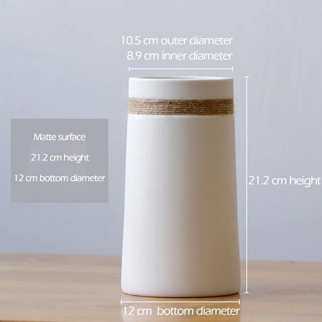 Ceramic Matte Vase E | Sage & Sill